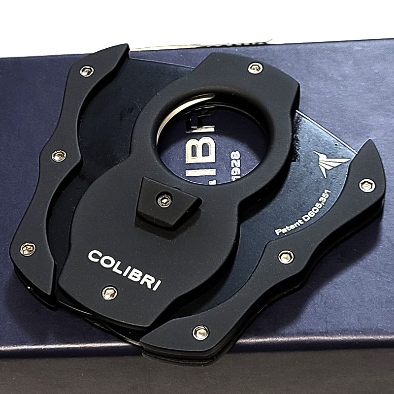 シガーカッター 葉巻用 コリブリ 葉巻カッター ブラック Colibri