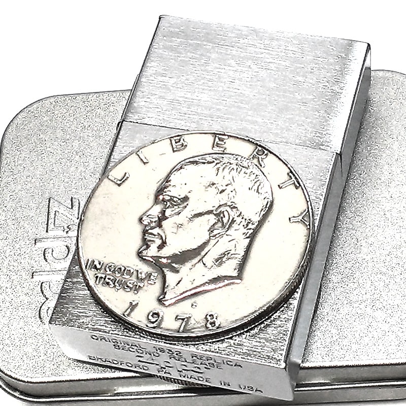 ZIPPO 1932レプリカ ワンダラー コイン 両面貼り レア 絶版 ジッポ ライター デッドストック 1ドル 硬貨 アメリカ 廃盤 珍しい