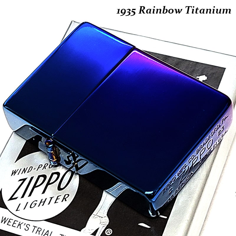 ZIPPO（ジッポー） ライター 訳あり 一点物 1935復刻モデル レインボー