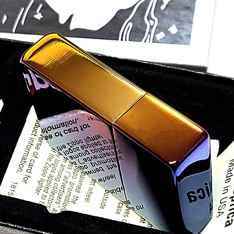 ZIPPO（ジッポー） ライター 訳あり 一点物 1935復刻モデル レインボー