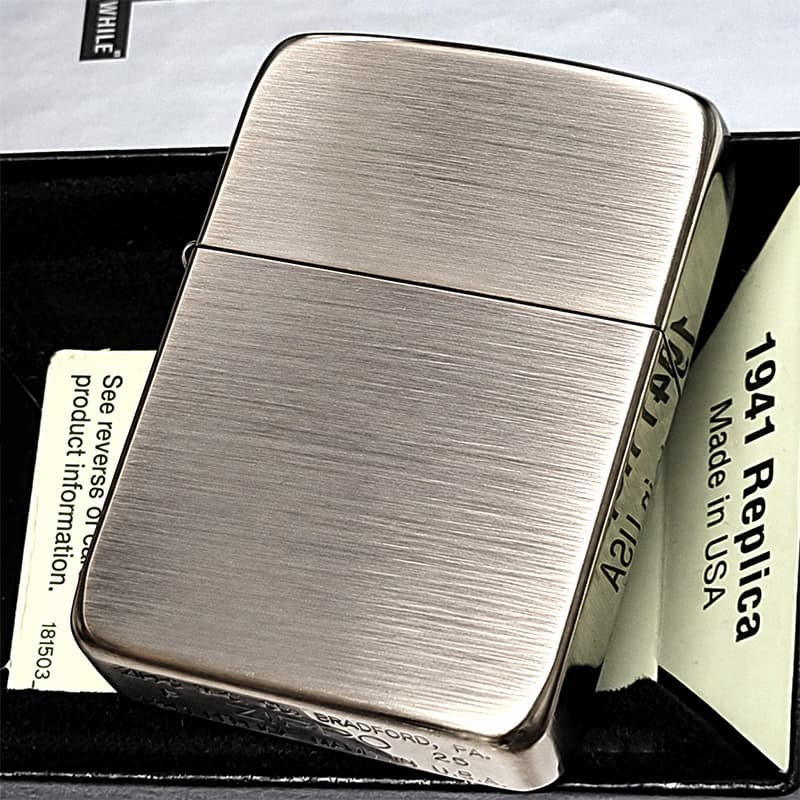 レプリカ ZIPPO ライター 1941復刻 ジッポ かっこいい アンティーク
