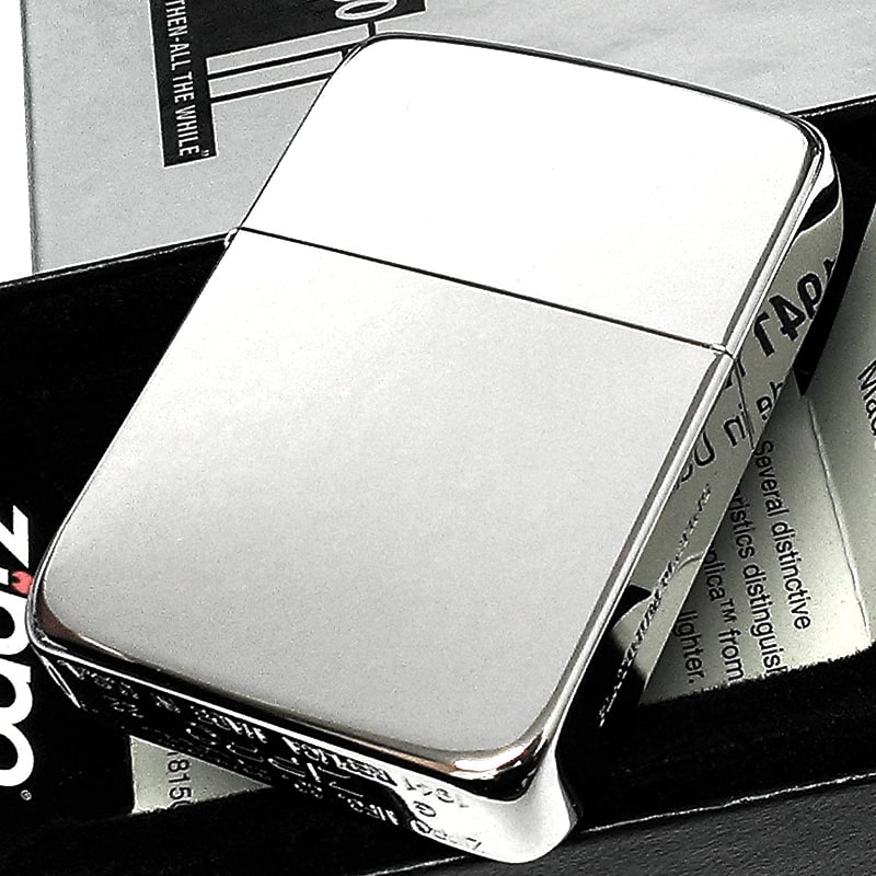 ZIPPO ライター 超鏡面 プラチナプレーティング 1941復刻モデル ジッポ