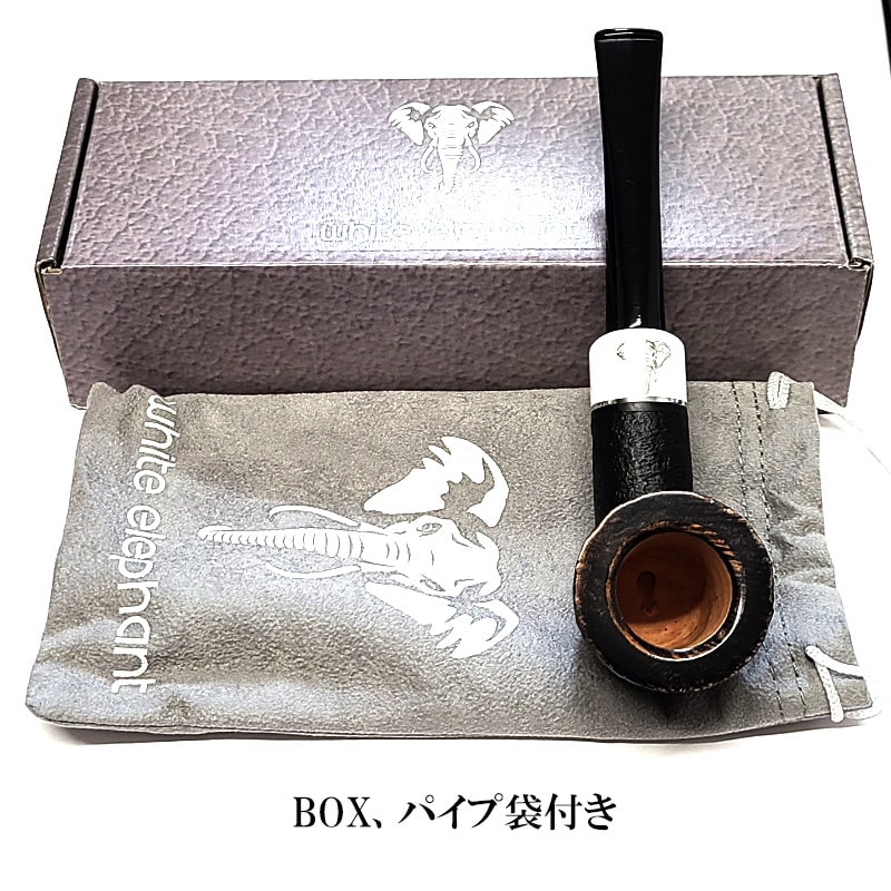 ホワイトエレファント パイプ WE ケニア SB 13 サンドブラスト 9mm