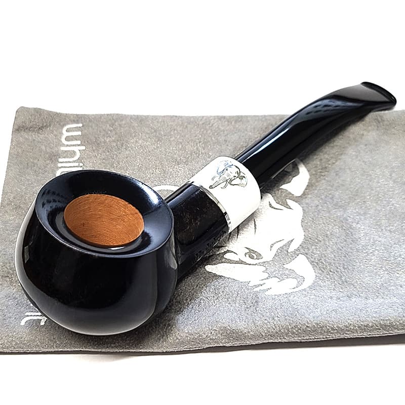 パイプ 喫煙具 ホワイトエレファント WE ケニア GY 15 グレイ ブラック