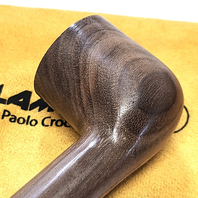 Henryk Worobiec hand made ブライヤーパイプ 未使用品 パイプ 本体 TALAMONA 一点物 ブライヤーインレイ アイボリーマーブル