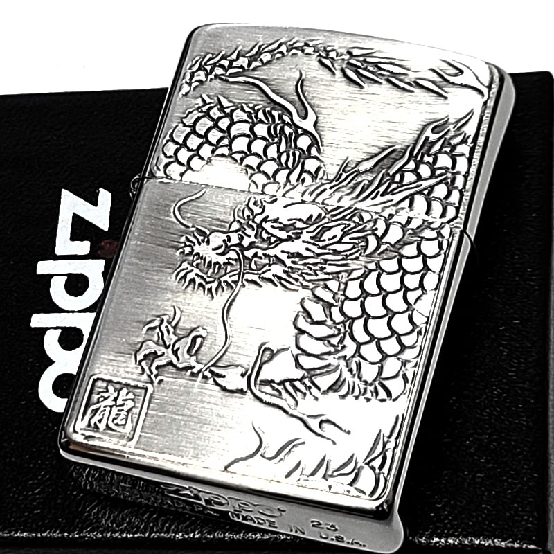 ZIPPO（ジッポー） ライター 龍 ジャパニーズデザイン ドラゴン ジッポ