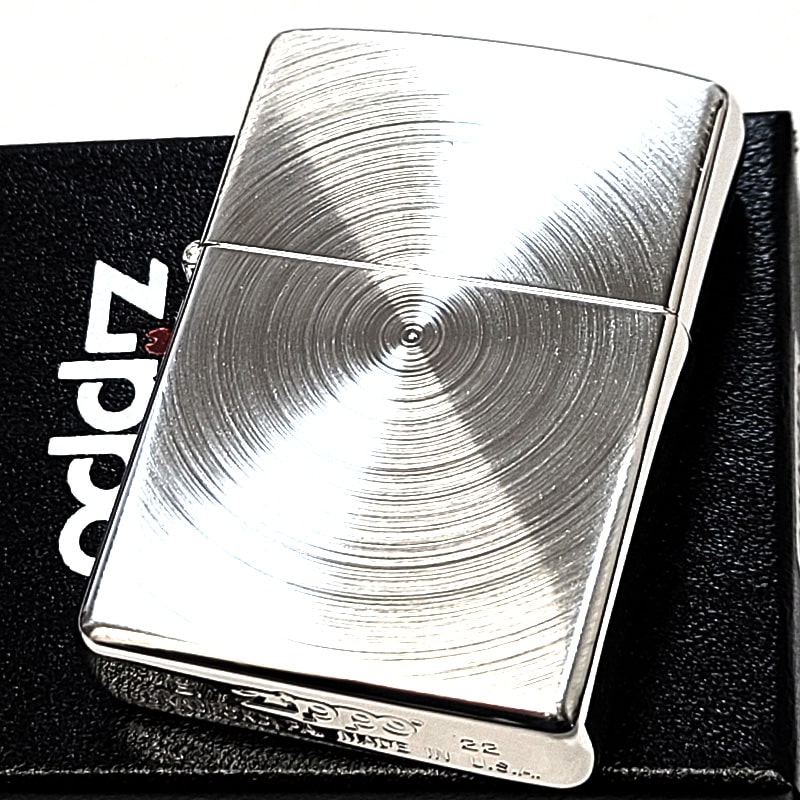 銀製　スプン 125g ZIPPO（ジッポー） ライター シルバースピンカット ジッポ 両面加工