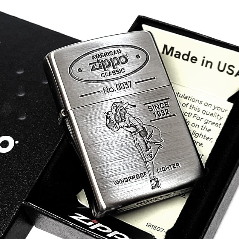 ZIPPO（ジッポー） ライター ウィンディ 限定 ジッポ Windy ニッケル古