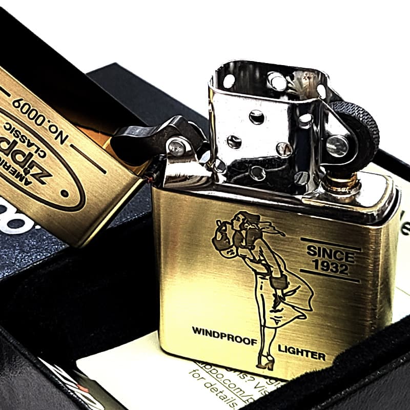 ZIPPO（ジッポー） ライター Windy 限定 シリアルナンバー入り ジッポ