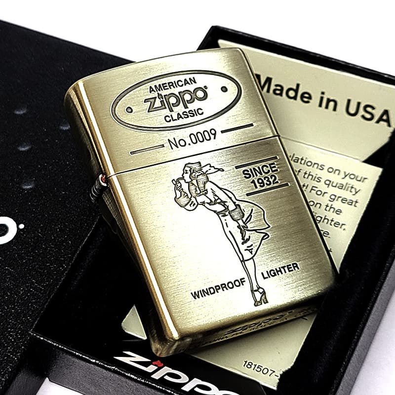 ZIPPO（ジッポー） ライター Windy 限定 シリアルナンバー入り ジッポ