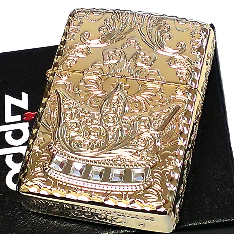 ZIPPO ZIPPOライター 限定ジッポ クラウン スワロフスキー
