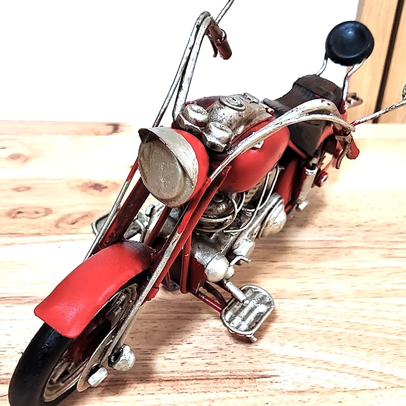 アメリカン レトロ ヴィンテージ バイク オブジェ モーターサイクル