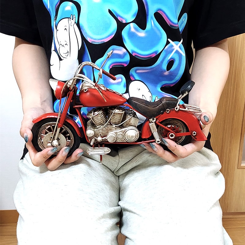 アメリカン レトロ ヴィンテージ バイク オブジェ モーターサイクル