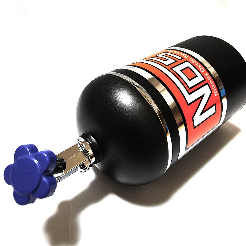 灰皿 アッシュトレイ NOS ニトロ ブラック 黒 タバコ 蓋つき ドラム缶