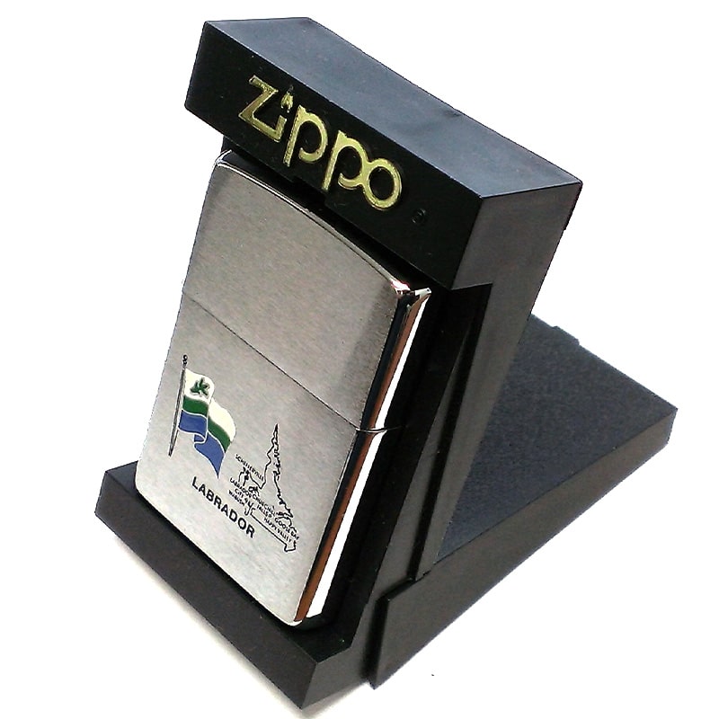 ZIPPO カナダ製 1998年製 オンタリオ製 ラブラドール州 旗 地図