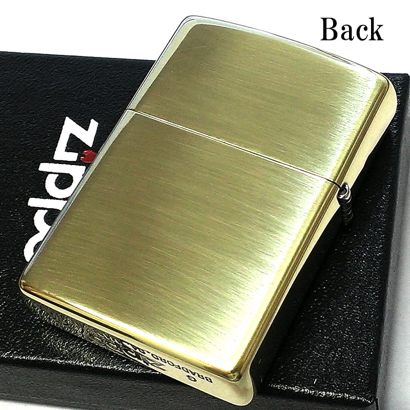 ZIPPO（ジッポー） ライター コンパス 真鍮いぶし仕上げ ゴールド 帆船