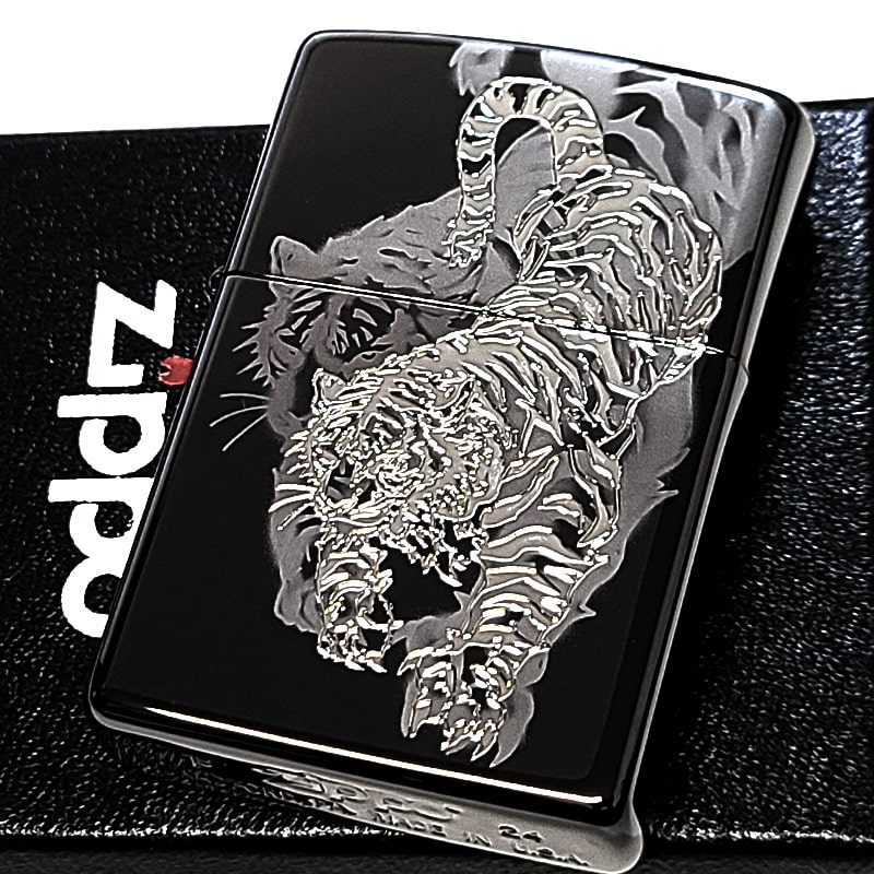 虎柄ジッポ　純銀 Amazon.co.jp: [ジッポー] ZIPPO 虎の咆哮-銀 銀虎 [Zippo社純正