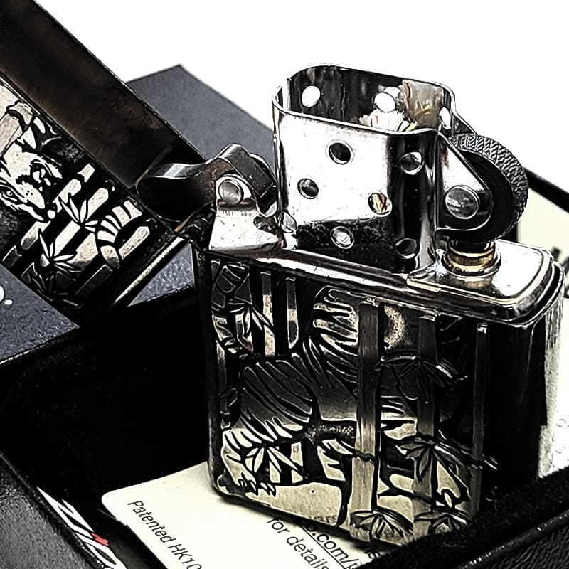 ZIPPO（ジッポー） ライター タイガー アンティークシルバー メタル