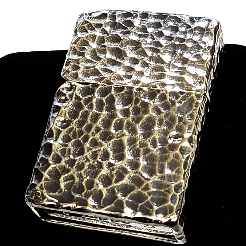 ZIPPO ハンマートーン GOLD & SILVER カラー 2個セット 458515125202-min.jpg