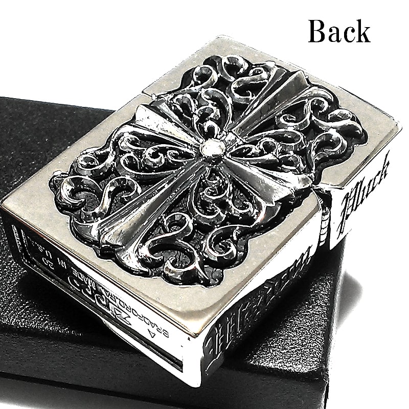 ZIPPO メタルジャケット 超重厚 ジッポ ライター ビッグクロス