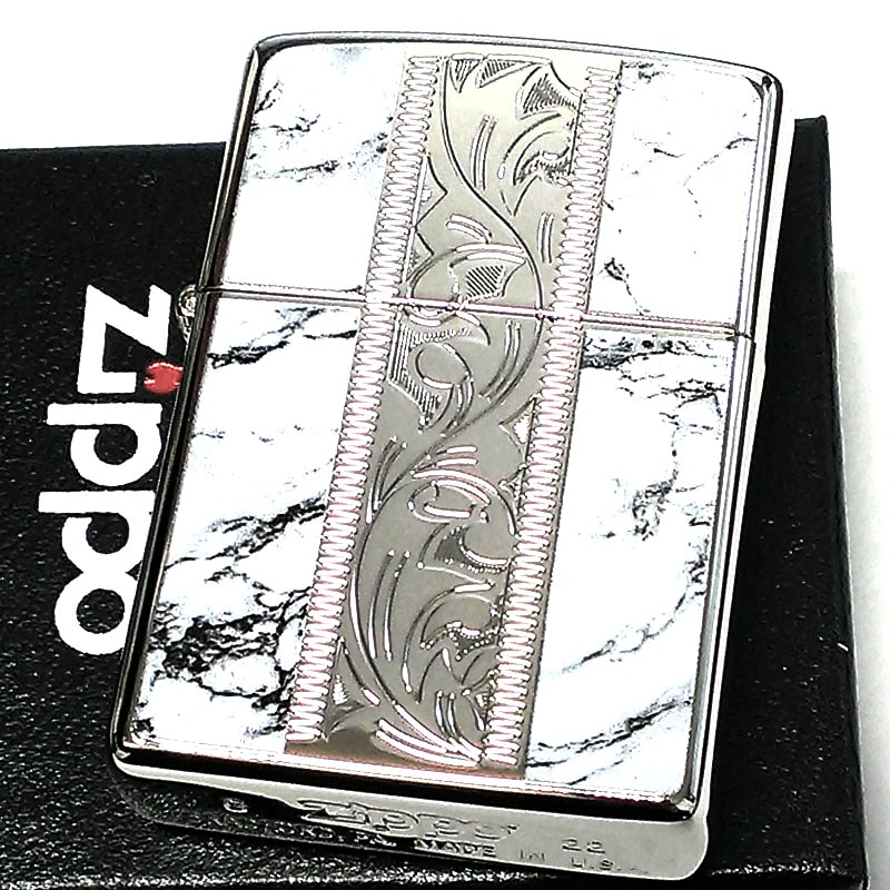 ZIPPO アラベスク＆大理石 ジッポ ライター Marble＆Engrave