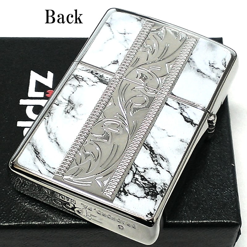 楽天市場】ZIPPO かっこいい アラベスク＆黒大理石 ジッポ