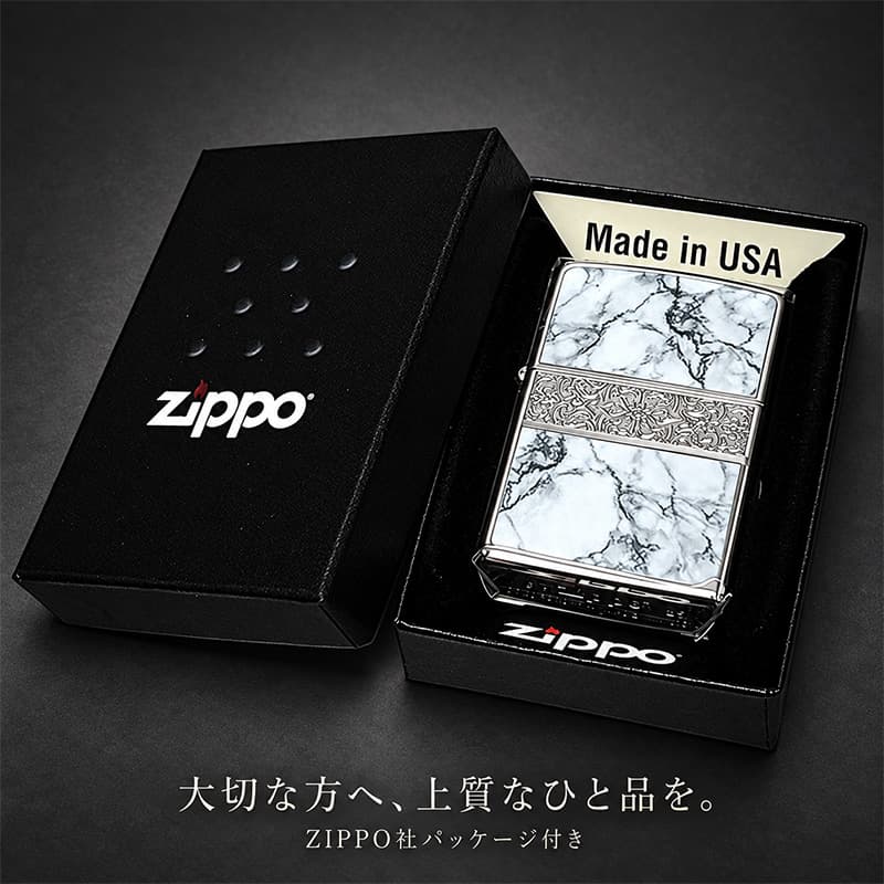 ZIPPO（ジッポー） ライター アラベスク＆大理石 ジッポ Arabesque