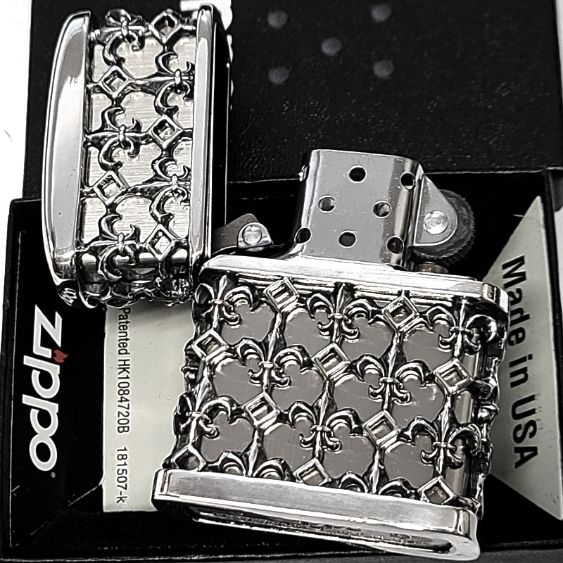 ZIPPO（ジッポー） メタルジャケット シルバーイブシ ジッポ ライター