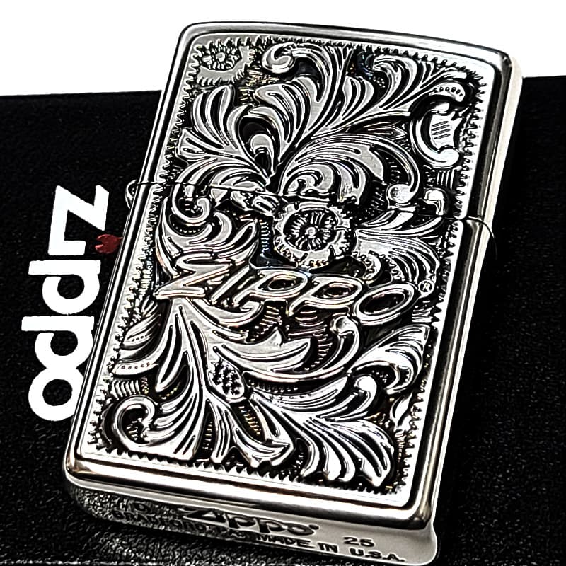 ZIPPO（ジッポー） ZIPPO Wメタル アラベスク ジッポ ライター 唐草 
