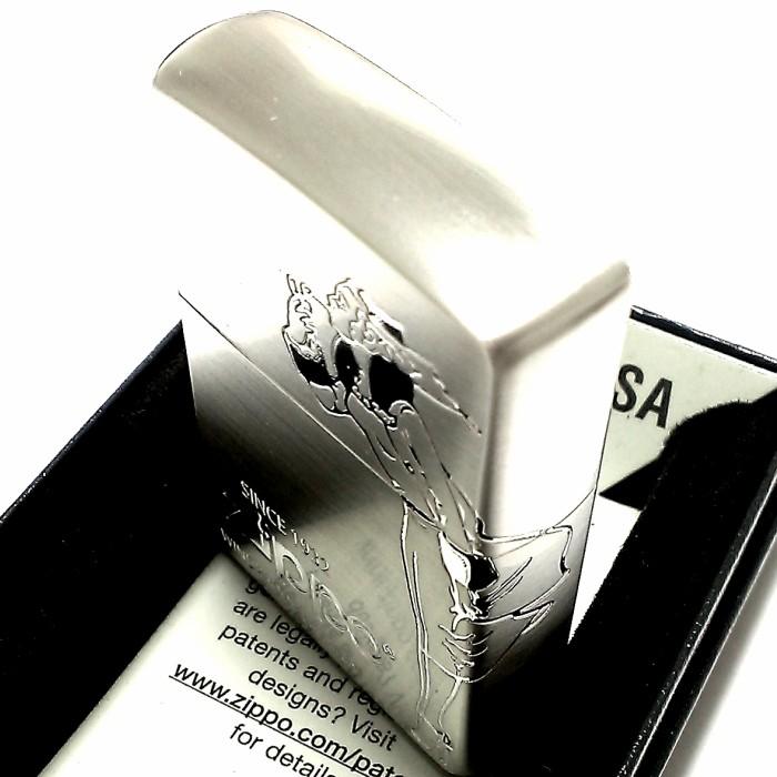 ZIPPO（ジッポー） ライター ウィンディ 2面加工 ジッポーガール 彫刻
