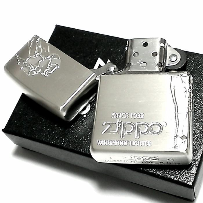 ZIPPO（ジッポー） ライター ウィンディ 2面加工 ジッポーガール 彫刻