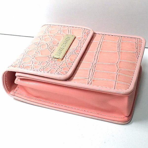 訳あり】シガレットケース 可愛い エナメルクロコ ロング OK タバコ