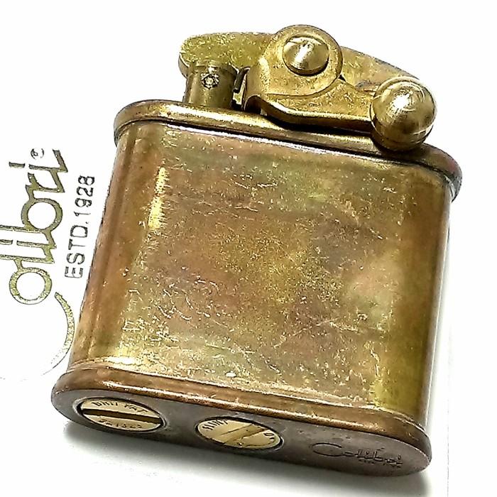 オイルライター Colibri コリブリ ワイルドブラス ユーズド仕上げ