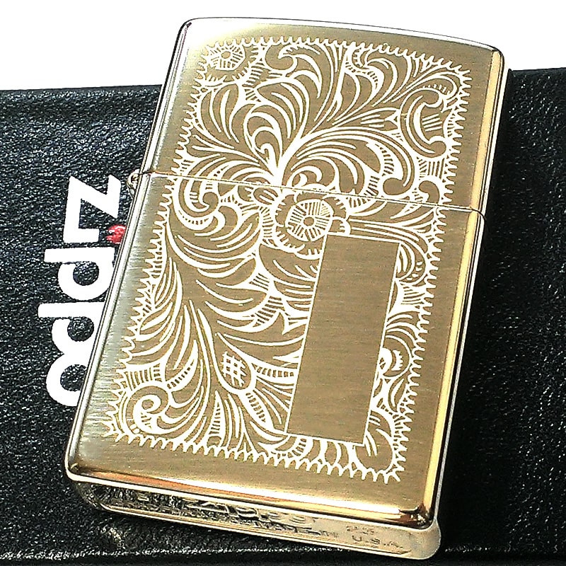 ZIPPO（ジッポー） ライター アラベスク ジッポ シャンパンゴールド