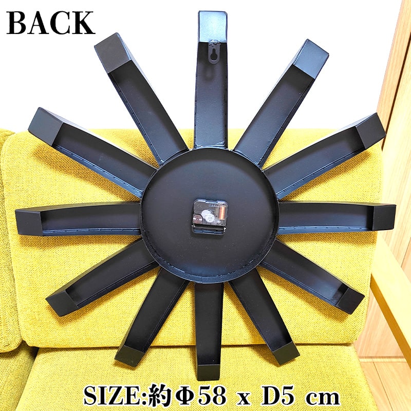 アメリカン レトロ 掛時計 巨大 アンティーククロック ナンバー