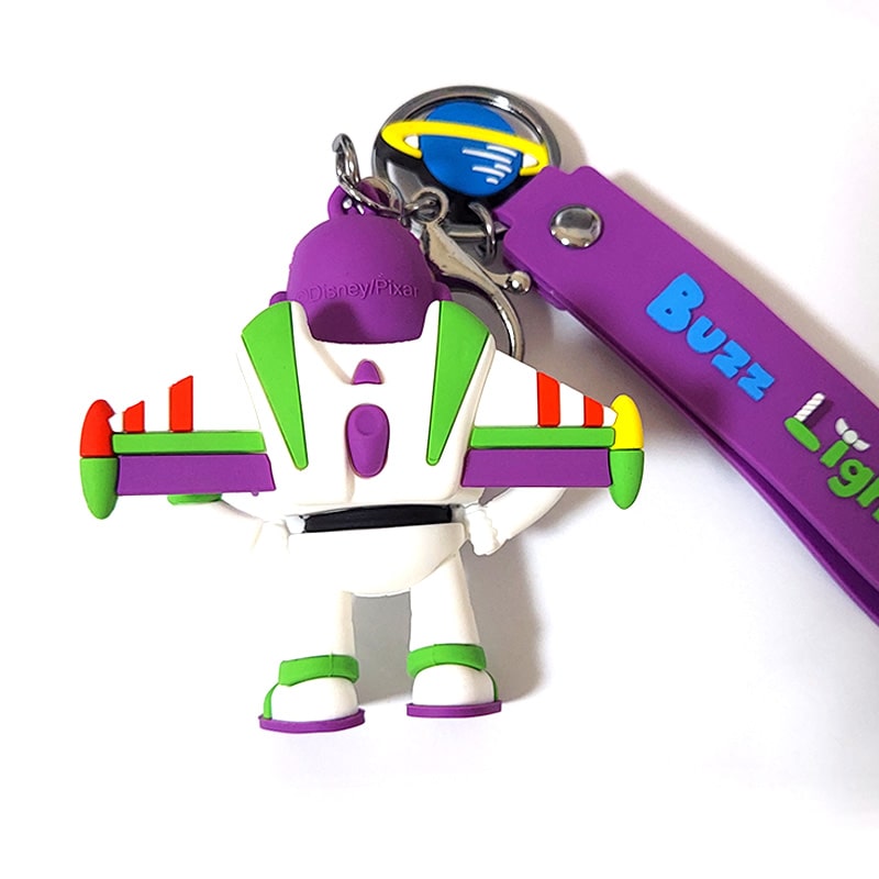 PIXAR トイストーリー 3Dキーホルダー バズ・ライトイヤー キーリング
