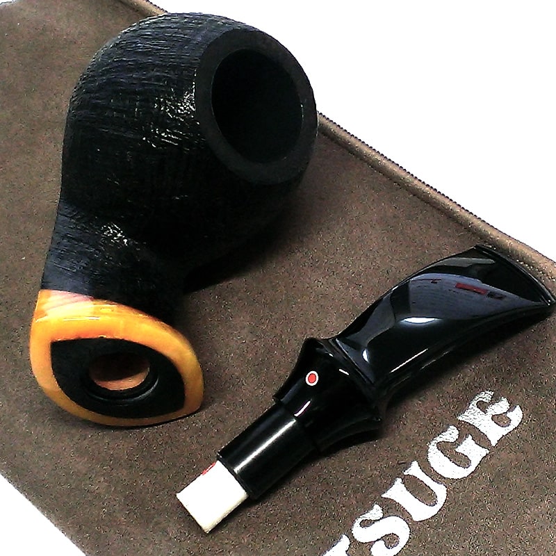 ツゲ ミズキ TSUGE MIZKI アンティーク 木製パイプ スタンド付き スケルトン パイプレスト 木製 パイプスタンド ツゲ 喫煙具 TSUGE