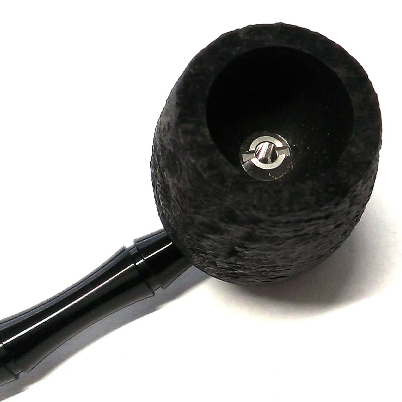 パイプ カピート メタルエッグ ブラック ショートスモーク TSUGE たばこ ツゲ 茶 柘製作所 喫煙具 パイプ本体 小型 CAPITO 小さい  おしゃれ