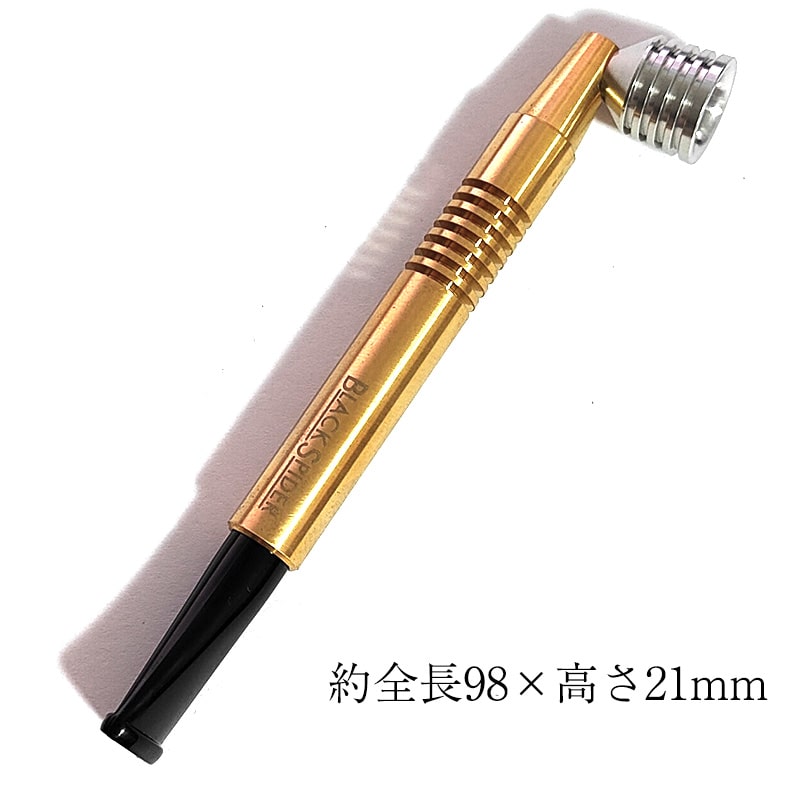 パイプ 喫煙具 ツゲ ワンショットパイプ ブラス S 国産 柘製作所 TSUGE