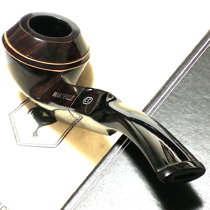K354　CHACOM PRESTIGE CC　280　 パイプ 中古 フランス製　木製　ヴィンテージ　喫煙具 パイプ 喫煙具 シャコム マルセイユ 280 ローデシアンベント CHACOM