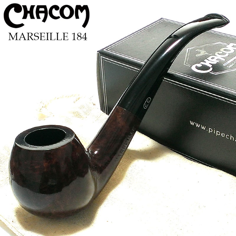 パイプ 喫煙具 シャコム マルセイユ 184 アップルベント CHACOM おしゃれ タバコ 高級 フランス製 メンズ パイプ本体 かっこいい