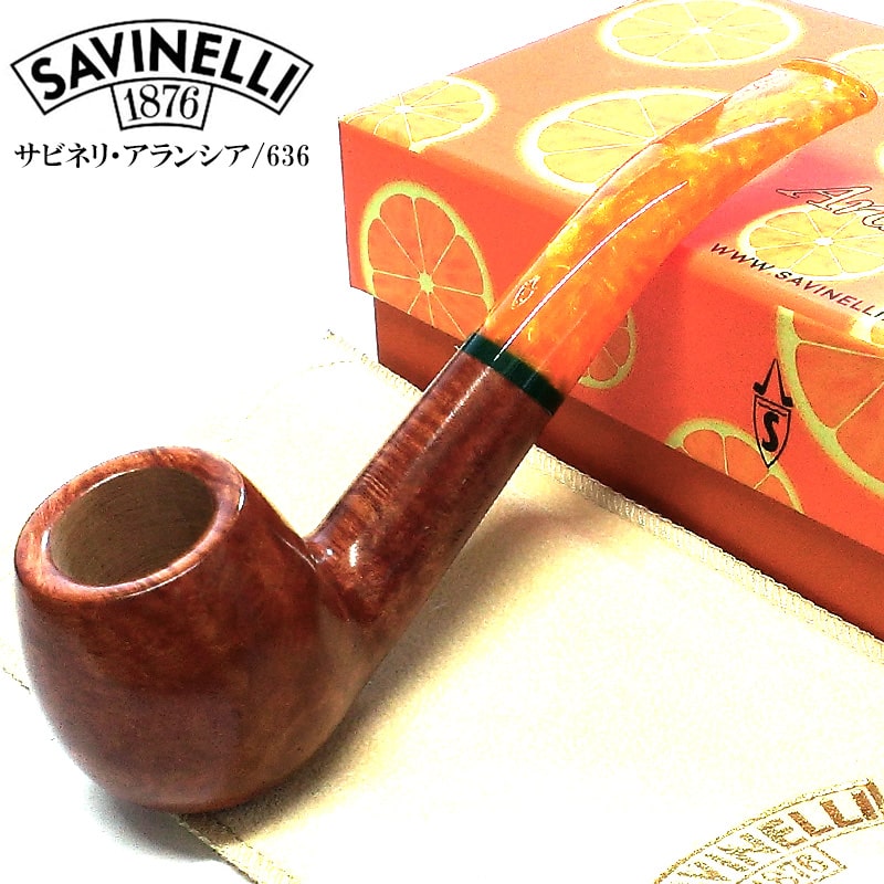 パイプ サビネリ アランシア 636 SAVINELLI オレンジ おしゃれ イタリア製 橙色 パイプ本体 喫煙具 たばこ 9ミリフィルター タバコ  : 44054 : Zippoタバコケース喫煙具のハヤミ - 通販 - Yahoo!ショッピング