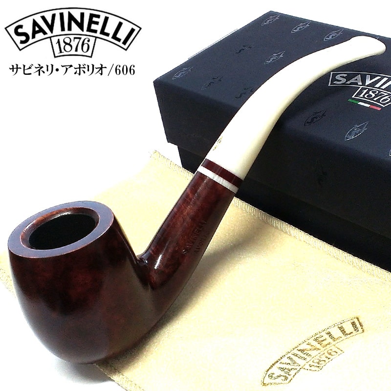 パイプ SAVINELLI アボリオ 606 サビネリ アイボリー 喫煙具