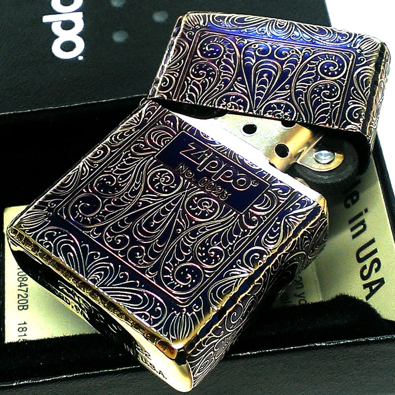 最終値下げました！！ジッポー　５面彫刻　アラベスク柄 ZIPPO（ジッポー） アーマー クラッシックアラベスク ジッポ ライター