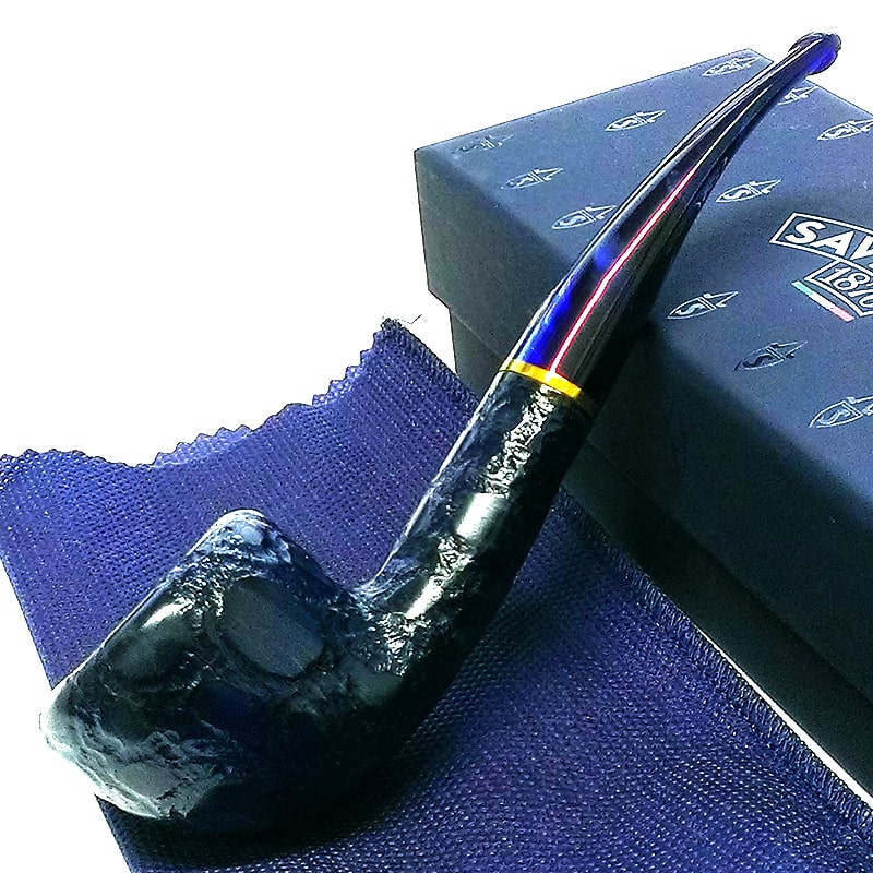 パイプ 喫煙具 SAVINELLI イタリア製 アリゲーター 316 ブルー