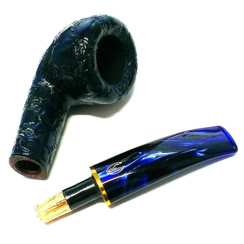 パイプ 喫煙具 SAVINELLI イタリア製 アリゲーター 316 ブルー