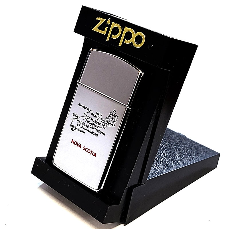ZIPPO（ジッポー） スリム カナダ製 一点物 1991年製 ノバスコシア州