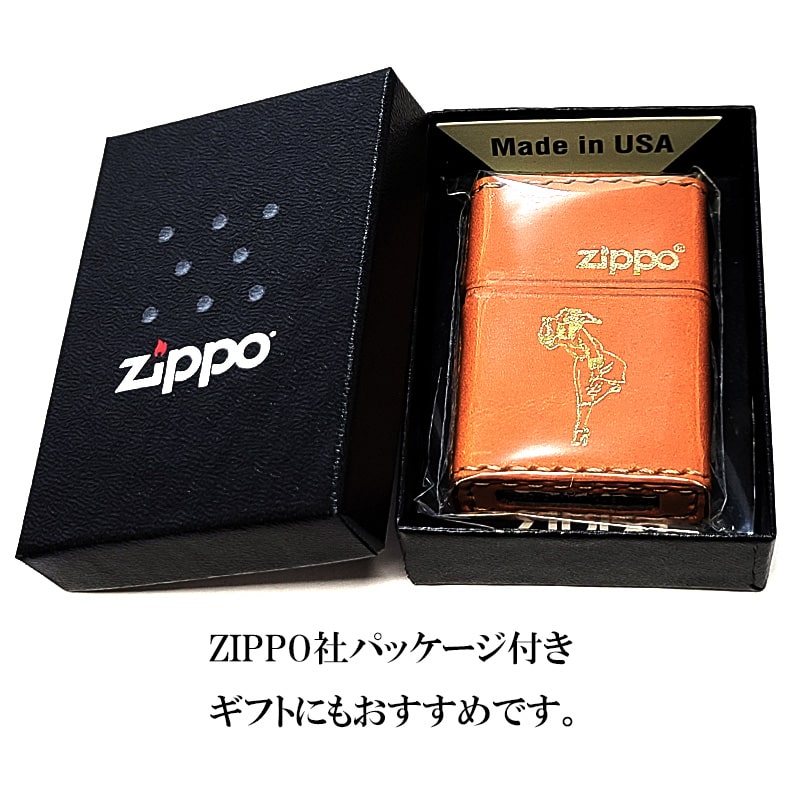 【ビンテージ】ジッポーライターウォールナット ZIPPO（ジッポー） ライター ウィンディ ジッポ 本革巻き おしゃれ