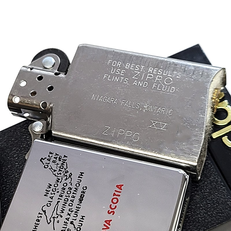 ZIPPO（ジッポー） スリム カナダ製 一点物 1991年製 ノバスコシア州