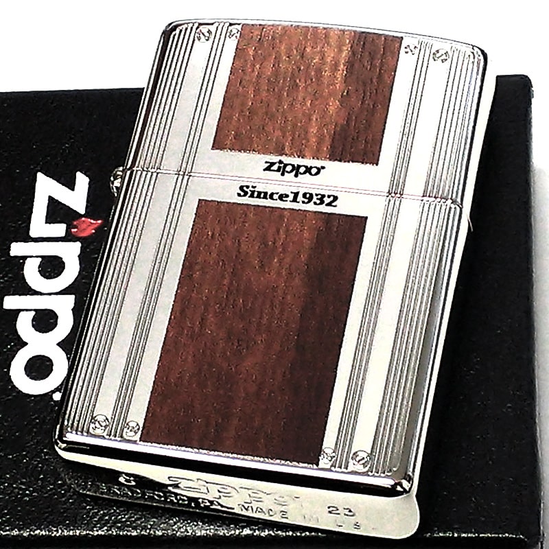 ZIPPO 両面加工 エッチング ジッポ ライター ロゴ ダブルライン 